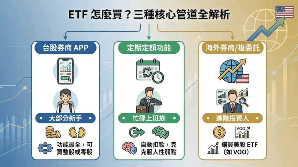 ETF怎麼買